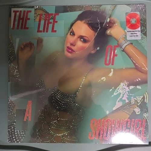 Taylor Swift Life of a Showgirl LP (2025) NEW Orange Vinyl