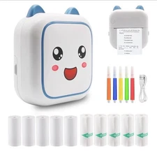 Prinhsji Happy Face Thermal Portable Printer for iOS & Android