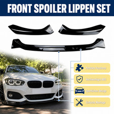 F�r BMW 1er F20 15-18 LCI Frontspoiler Spoilerlippe Frontlippe Klavierschwarz