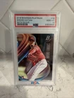 2018 Bowman Platinum Shohei Ohtani #34 Pitching (RC) PSA 10