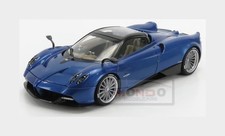 1:18 Autoart Pagani Huayra Roadster 2018 Blue Carbon Fiber AA78286 Model