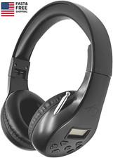 Portable Personal FM Radio Headphones Ear Muffs with Best Reception, Wireles