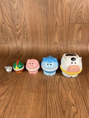 Vtg Little Tikes Farm Animals Nesting Toy - Complete - 5 Animals