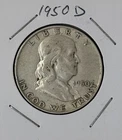 1950-D Benjamin Franklin Half Dollar 90% Silver 🔥