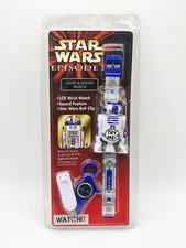 1999 STAR WARS WATCHIT EPISODE 1 DIGITAL ARMBANDUHR - R2-D2 - FACTORY SEALED