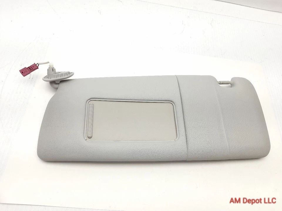 BMW 330xi 330i 325i 325xi E46 2002 conductor izquierdo parasol vinilo gris 51168237645 Foto 3 de 4