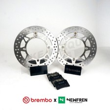 Brembo Front Brake Disc + Newfren BT1 Pads Yamaha XV 1300 Royal Star 1996-2001
