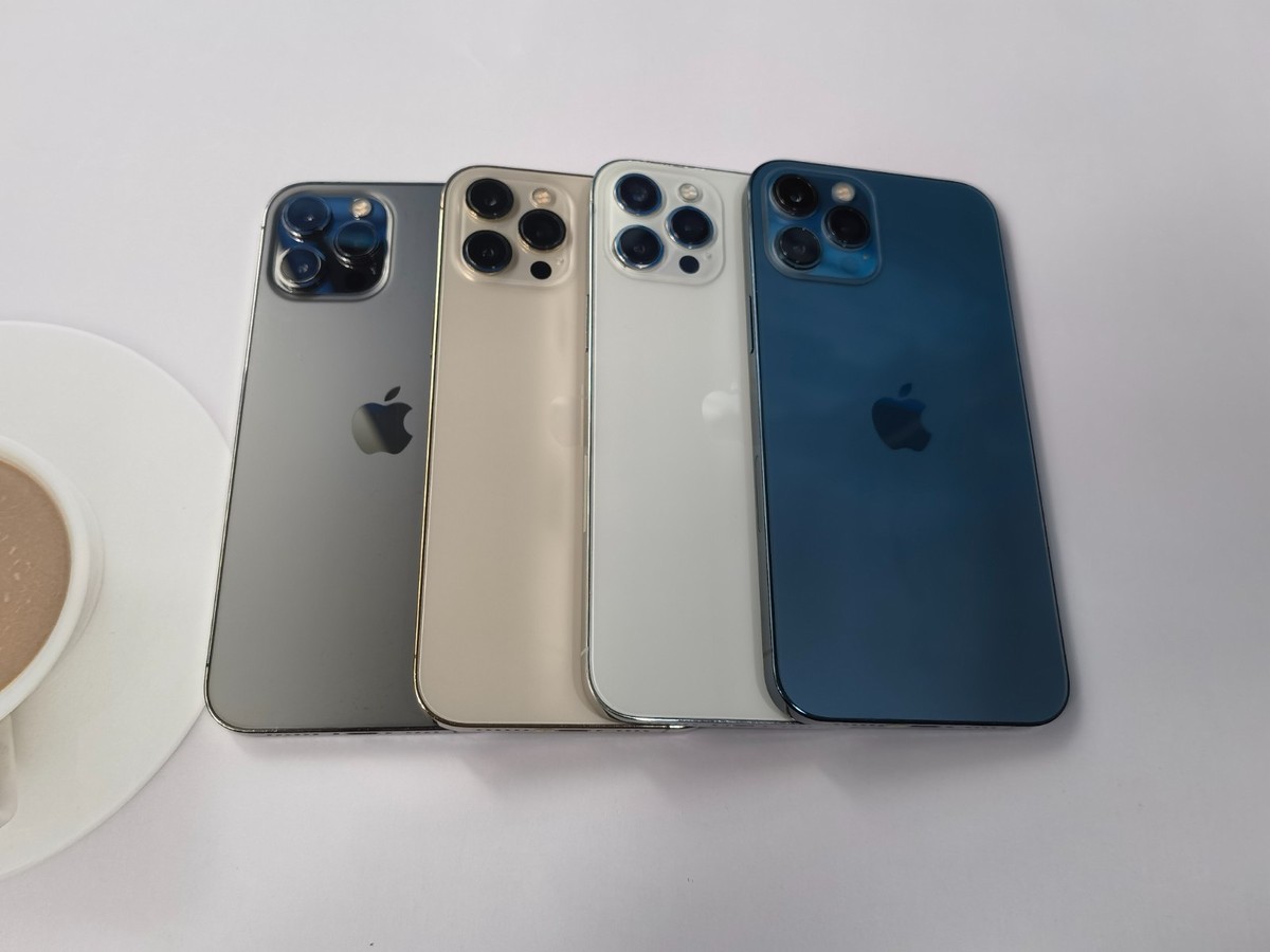 Optional Colors Apple iPhone 12 Pro Max - 128/256/512GB- Unlocked