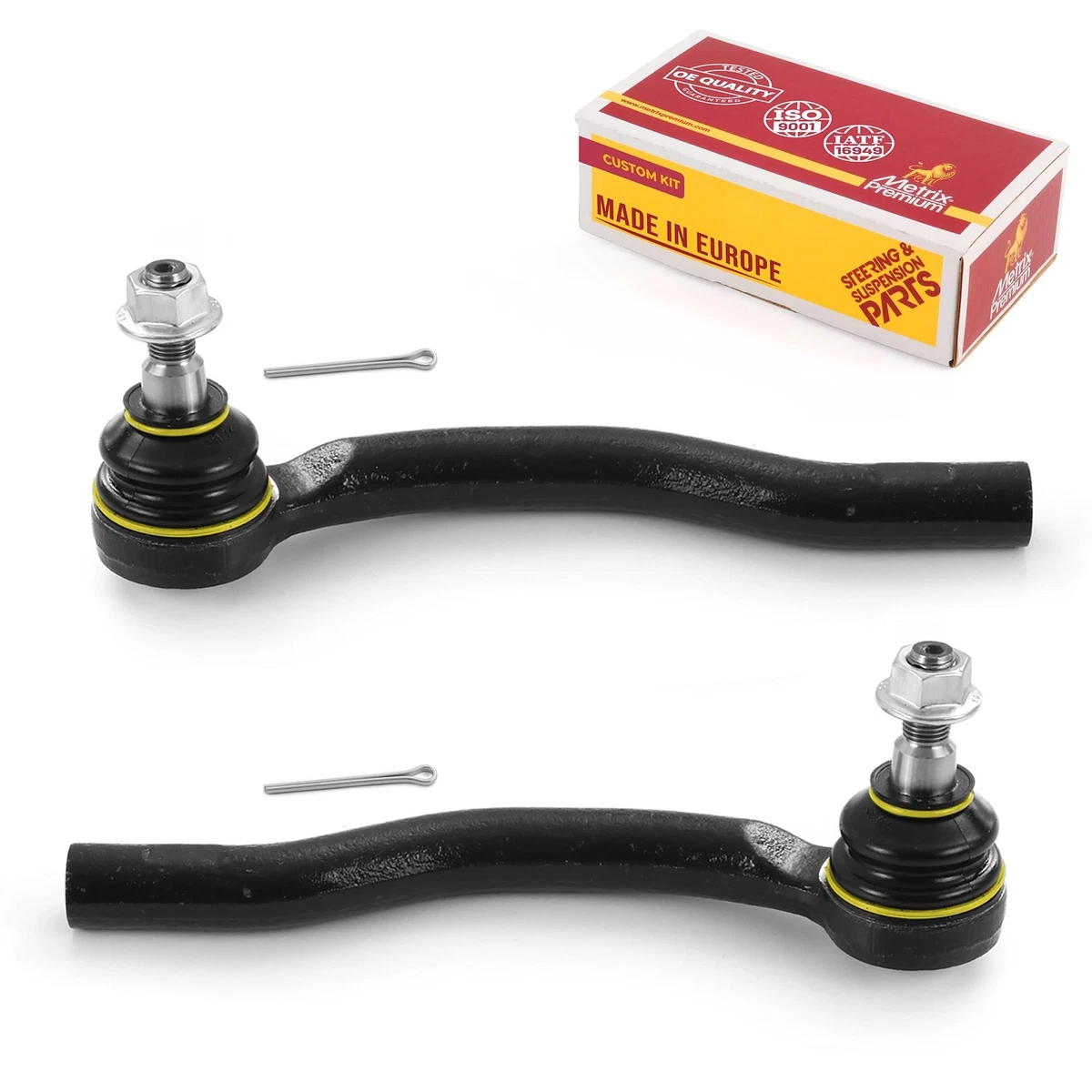 Dirección Precisión: Kit De 4 Rótulas (Extremos De Barra) Delanteras Para Mazda CX-9 2007-2013