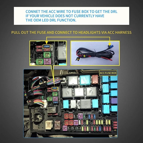 Faros LED negros VLAND para Toyota Tacoma 2016-2023 [con indicador secuencial] - Imagen 8 de 14