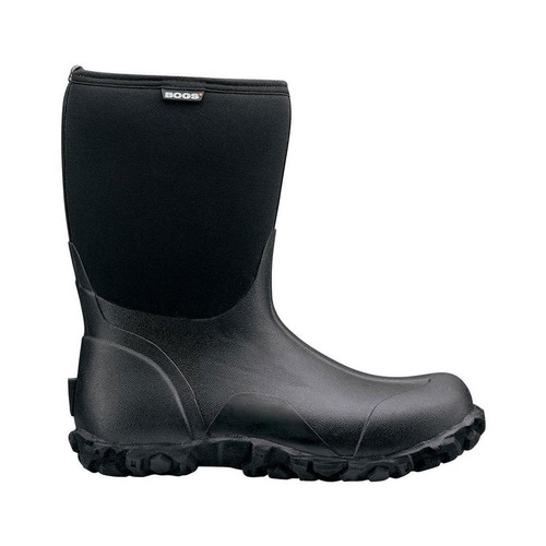 BOGS Valley Walker Black Slip-On Waterproof Boot Men display picture 3