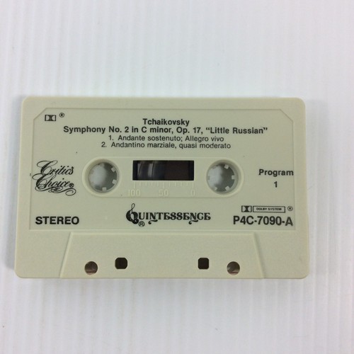 Tchaikovsky Symphony No 2 in C minor Op 17 Little Russian Music Cassette Tape - Picture 11 of 12