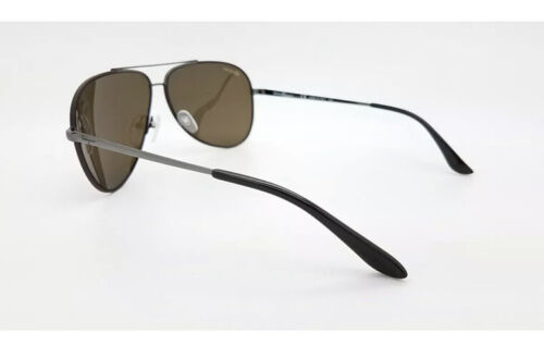 NUEVO Salvatore Ferragamo Gafas de sol Aviador Marrón Degradado SF131 067 60mm Aviador - Imagen 3 de 8