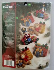 Bucilla Felt Christmas Ornaments Kit 86313 - Under The Tree- Maria Stanziani