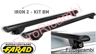 dal 2007 New Iron 5 p Barre Portatutto Portapacchi Farad Fiat Bravo