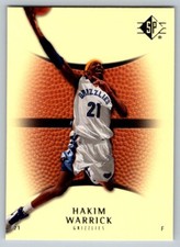 2007-08 SP Upper Deck Basketball Hakim Warrick Memphis Grizzlies #11