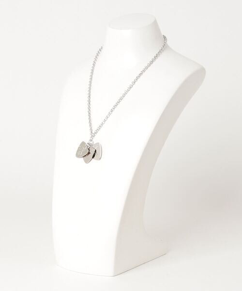 HYSTERIC GLAMOUR's WOMAN ON SKULL PICK Necklace Guitar Pick Shape NEW