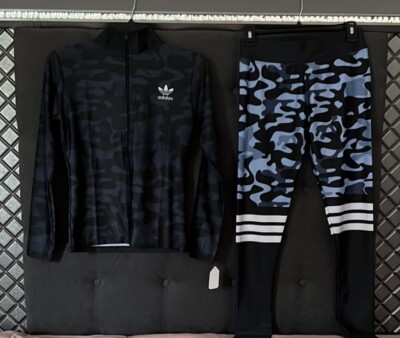 adidas pants and jacket set women's