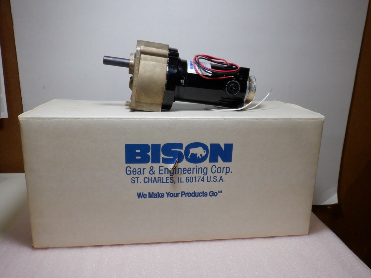 BISON 011-300-9130 D.C. GEAR MOTOR | eBay