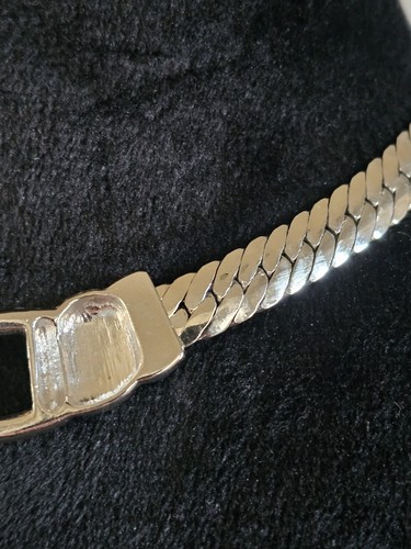 Girocollo vintage Napier Silvertone 16" Pat Pend design raro - Foto 4 di 7