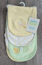 New Vintage Carter's Baby Duck 3pc Burp Cloth set