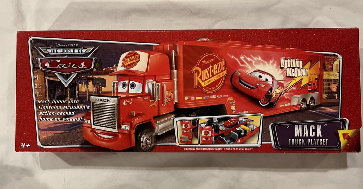 カーズ　マック　トラック　プレイセット Mack Truck Playset Disney PIXAR Cars Mack Truck Playset New Sealed | eBay