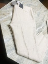 Banana Republic-Tailored Slim Fit 42 Regular Beige Pants-