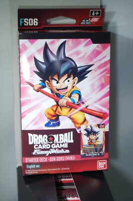 Dragon Ball Super Fusion World Starter Deck Son Goku Mini FS06 English Sealed
