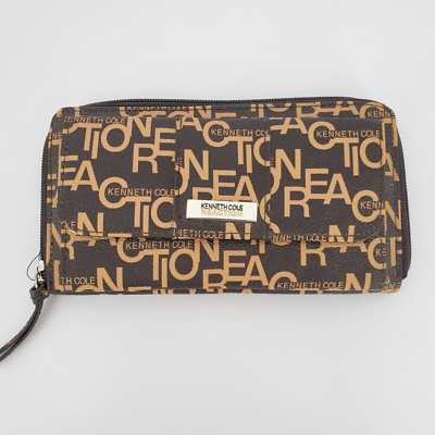 Kenneth Cole Reaction Urban Organizer Wallet Two Tone Brown  display picture 1