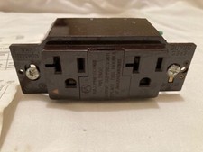 MADE IN USA - EAGLE ELECTRIC DUPLEX RECEPTACLE SURGE SUPPRESSOR /ISOLATED GROUND