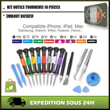 KIT OUTILS TOURNEVIS MACBOOK AIR PRO DEMONTAGE REPARATION PC ORDINATEUR PORTABLE