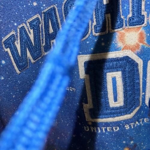 Hoodie Galaxy Washington DC Youth Medium Sweatshirt Embroidered Letters Unisex - Picture 7 of 16