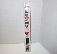 Vintage Susan Bates 7  Silvalume Double Point Knitting Needles Set of 4 Size 3
