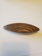 Vintage Goody Hair Barrette Wood-Look Faux Wood 4.25"
