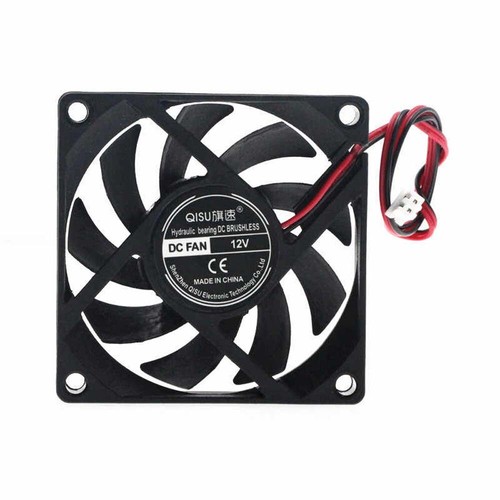 3.7V-24V DC 7015 2-Pin Flüsterleise Hochleistungskühlung Lüfter Für CPU/Gehäuse - Bild 4 von 7