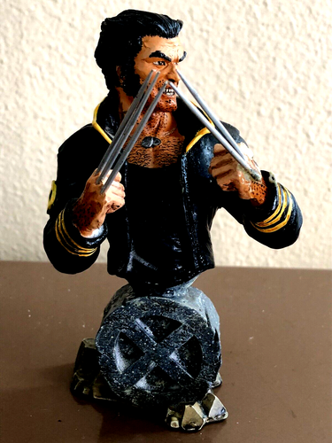 NEU X-MEN 2003 WOLVERINE MINI BÜSTE - LOSE - EINIGE BESCHÄDIGUNGEN SIEHE BILDER & BESCHREIBUNG - Bild 2 von 8