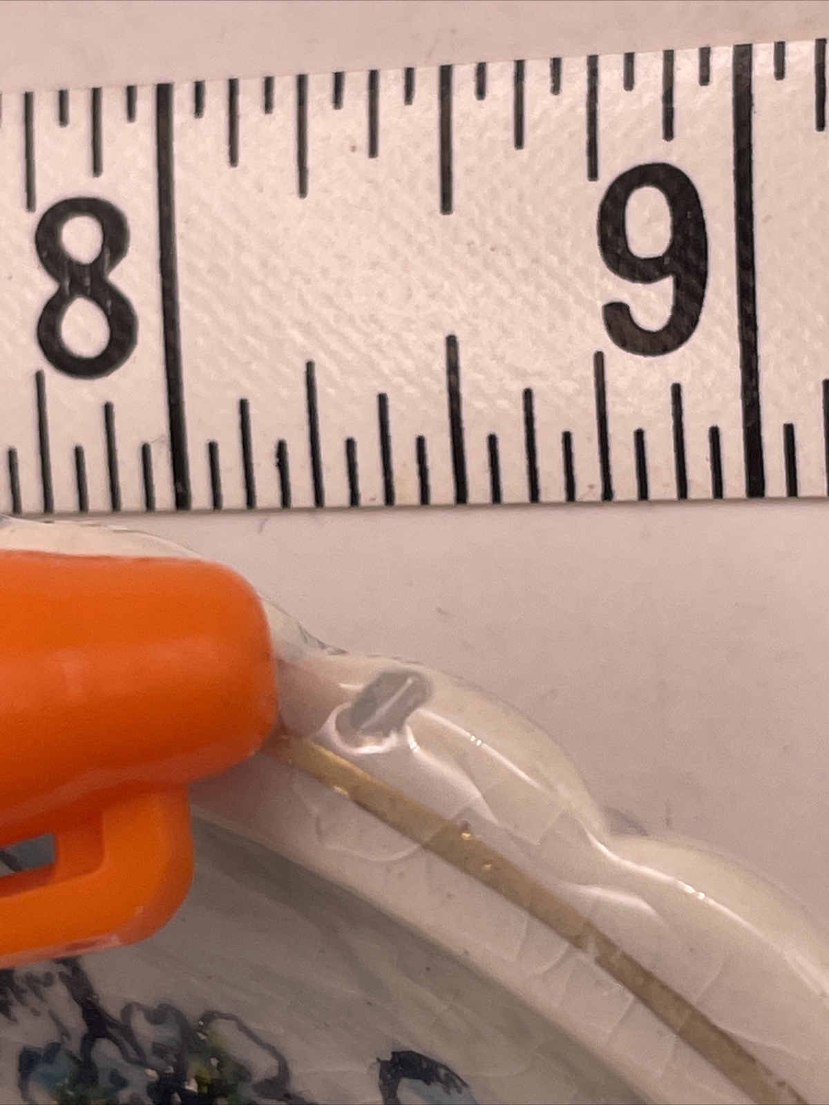 Blue Floral Bone / Trinket Dish Unbranded S1D1L