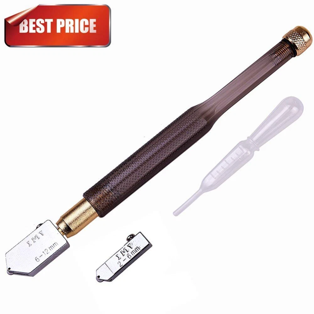 IMT Pencil Oil Feed Glass Cutter Tungsten Carbide Tip Professional