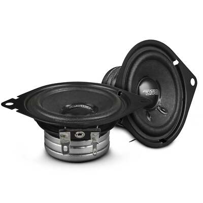 DS18 25D120NO-4 2.5'' OEM Dashboard Loudspeaker 4 Ohm w/ Neodymium Magnet - PAIR
