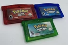 Pokemon Emerald + Ruby + Sapphire Version Authentic New Battery Gameboy Advance