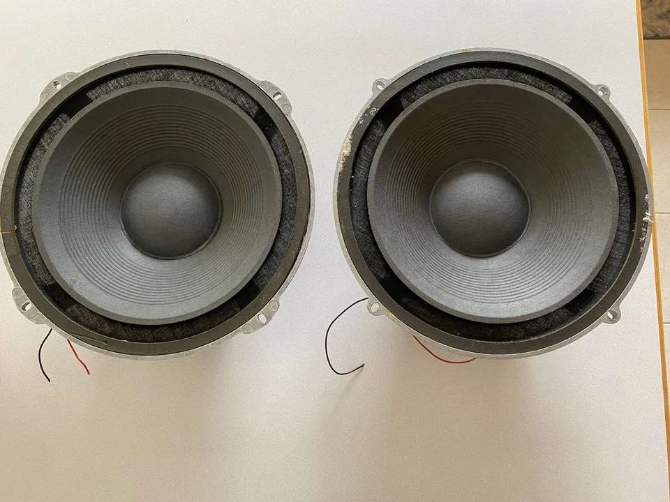 "Par de altavoces woofers Wharfedale 12"" de colección hechos en Inglaterra probados y funcionando" Foto 4 de 4