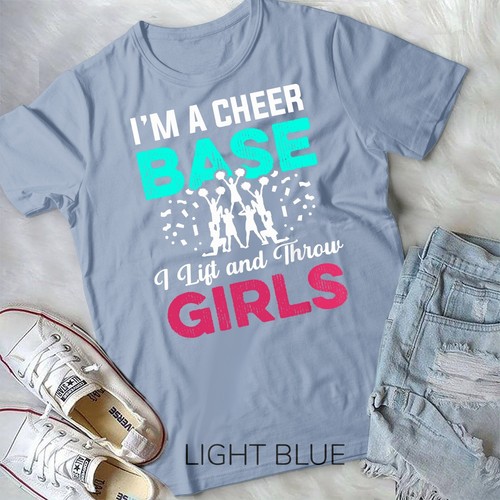 Funny Cheer Cheerleader Cheerleading Squad Coach Team Flyer Unisex T-shirt - Picture 3 of 12