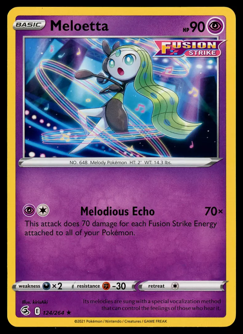 Meloetta - SWSH08: Fusion Strike - Pokemon