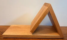 Book Station - stand, page keeper, coaster, glasses holder, rest, wood, rustic.