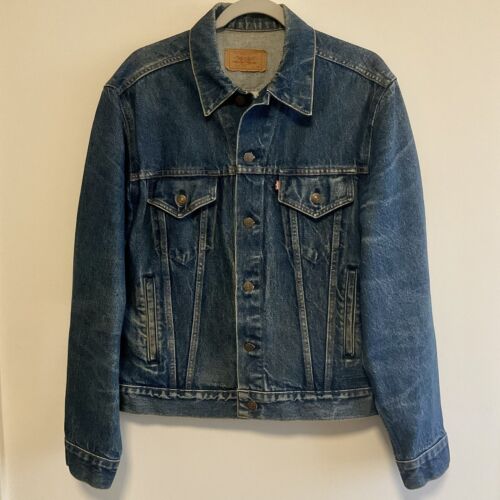 Levi's vintage 70506-0216 button denim jacket coa… - image 1