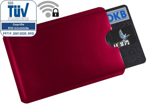 6x RFID Schutzhüllen Soft Farben frei wählen Kartenhülle Kreditkarte Ausweisetui - Bild 7 von 10