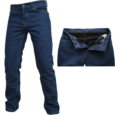 Jeans Uomo Invernale Felpato Imbottito In Pile Mastino Pantalone Termico Lavoro
