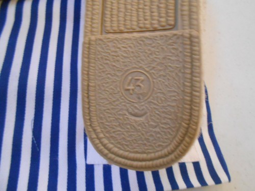 SIZE 43 MANEBI ESPADRILLE P11N00 CHAMPAGNE COLOR NEW SHOES BAG SPAIN US SIZE 12 - Picture 2 of 9