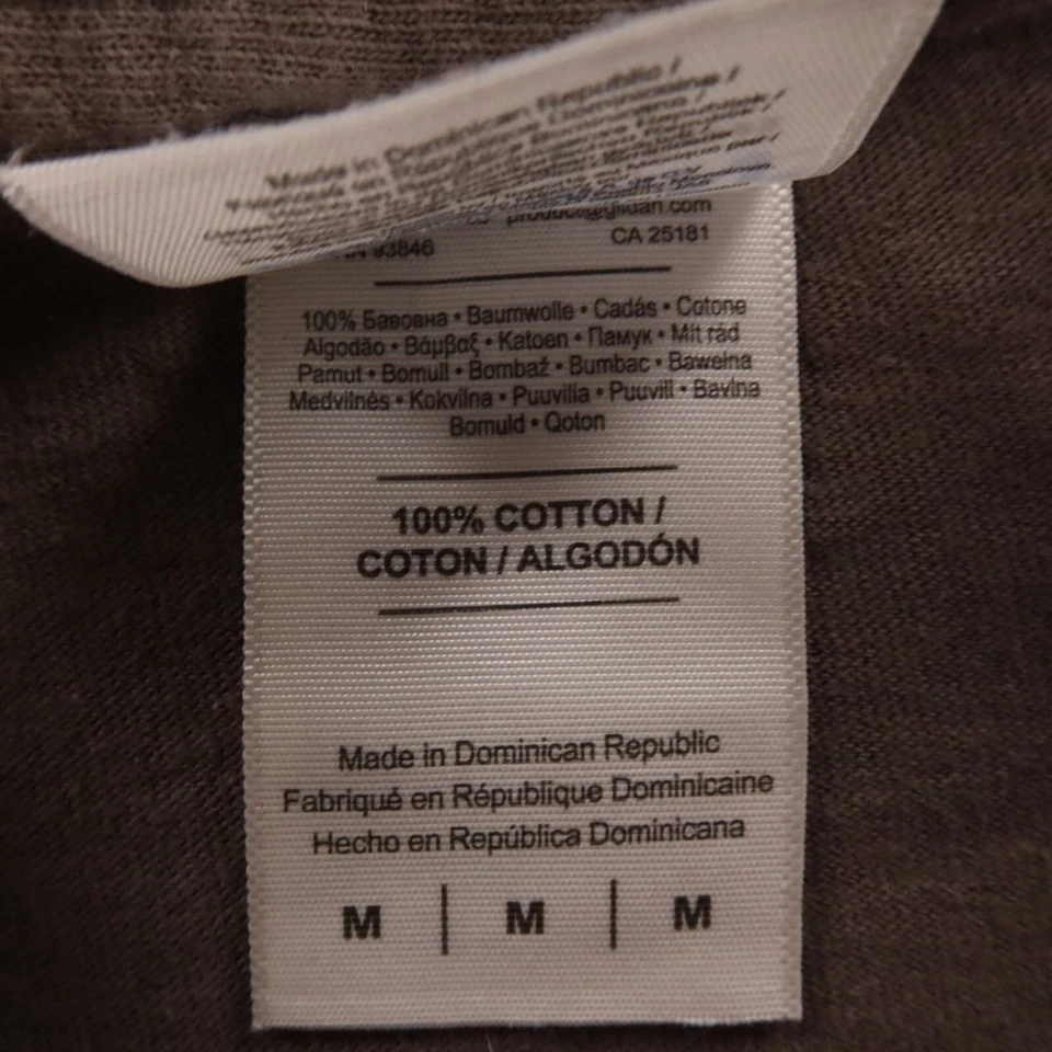 Waynesburg Yellow Jackets Shirt Mens M Gray 100% Cotton Short Sleeve - Image 4 of 4