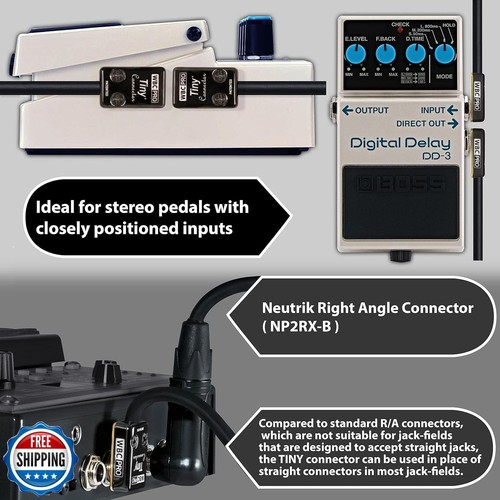 3 Units - 3 Foot - WBC-PRO-PEDAL – 22 AWG - Low-Cap (18pF/ft) – Pro-Grade – G - Picture 4 of 5